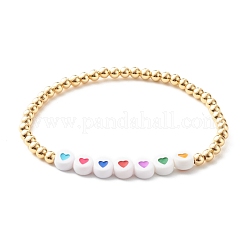 7 chakra teint naturel malaisie jade perles rondes bracelets extensibles ensemble pour fille femmes&nbsp;BJEW-JB07003