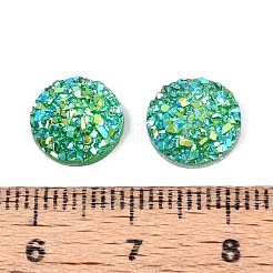 Cabochon decodificati in resina druzy&nbsp;RESI-WH20007-01C