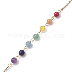 3 pièce 3 styles 304 chaîne en acier inoxydable pochette en macramé support de pierre vide pendules de radiesthésie&nbsp;HJEW-JM02325-01