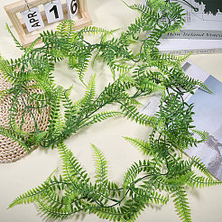 Kunststoff künstliches persisches Blattrattan&nbsp;DIY-WH0671-112