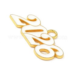 Emaille Anhänger Legierung&nbsp;ENAM-B035-01B-G