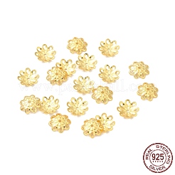 925 Sterling Silber Perlenkappen&nbsp;STER-F055-12G