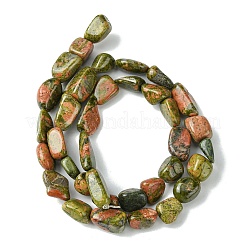Natur Unakit Perlen Stränge&nbsp;G-G117-B03-01