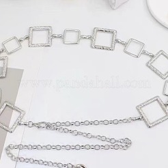 Ceintures à maillons carrés en alliage creux pour femmes&nbsp;FS-WGB30D2-02
