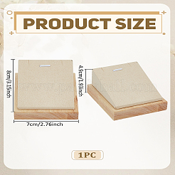1 espositore per gioielli singolo in legno&nbsp;PDIS-LP0001-01