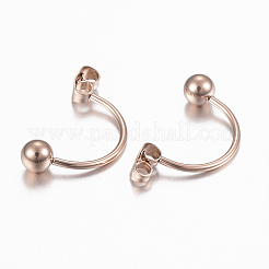 Tuerca de oreja de acero inoxidable 304 con revestimiento iónico (IP)&nbsp;STAS-H423-06RG