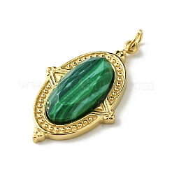 Pendenti in malachite sintetica sfaccettata&nbsp;FIND-Z028-40B