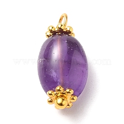 Pendenti con pietre preziose di morganite naturale e ametista e pietra di luna bianca&nbsp;PALLOY-JF00553