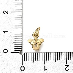 Messing micro pave klare zirkonia anhänger&nbsp;LS-ZIRC-I070-034G