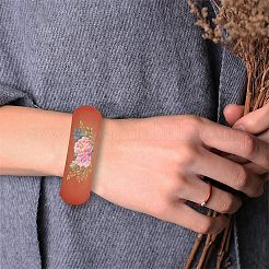 Fabrication de bracelet en bois non fini&nbsp;MAK-WH0002-05B