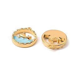Pendentifs en acier inoxydable 304 émaillés&nbsp;STAS-G358-19G