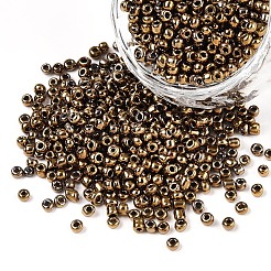 12/0 perle di vetro rotonde di colori metallici&nbsp;X-SEED-A009-2mm-601
