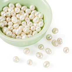 70 pz perle di perle d'acqua dolce coltivate naturali&nbsp;PEAR-TA0001-54
