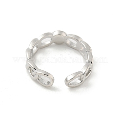 Ajustes de anillo de puño abierto con clavija de copa de latón&nbsp;LS-KK-G518-02P-03