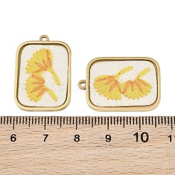 Pendentifs en acier inoxydable 304 et brodés&nbsp;SA-CBA1ED9-07G