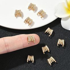 Shegrace Messing-Anhänger mit Mikropavé-Fassung aus Zirkonia&nbsp;XGRQ3D326-483G