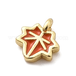 Charms del esmalte de bronce&nbsp;KK-P338-30G-04