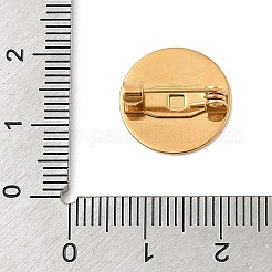 Spilla cabochon impostazioni&nbsp;STAS-K254-05B-G