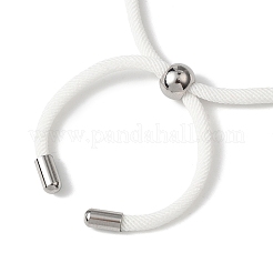 Fabrication de bracelets coulissants en cordon rond en nylon&nbsp;AJEW-JB01461-03