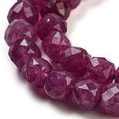 Chapelets de perles de jade blanche naturelle&nbsp;G-H028-A09-01