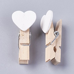 Pinces à cheville en bois&nbsp;LS-WOOD-WH0005-B11