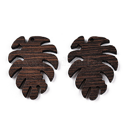 Anhänger aus natürlichem Wengeholz&nbsp;WOOD-T023-48