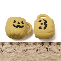 Halloween lebensmittelechte umweltfreundliche Silikon-Focal-Perlen&nbsp;SL-CBAECCD-03C