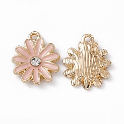 Pendenti strass in lega&nbsp;PALLOY-P287-01LG