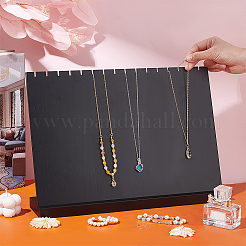 Espositori per collana in legno&nbsp;NDIS-WH0015-02