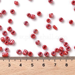 375g 15 Farben Glas Saatperlen&nbsp;SEED-JP0004-04-4mm