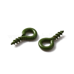 Einbrennlack 100 Stck. Eisenschraube Öse Stiftpflocke&nbsp;FIND-WH0036-29G