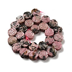 Natur Rhodonit Perlen Stränge&nbsp;G-D475-01L