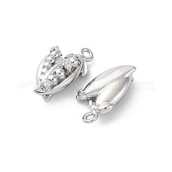 Messing Strass Anhänger&nbsp;KK-E793-01P