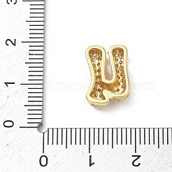 Ottone micro spianare pendenti zirconi&nbsp;KK-A300-02G-U