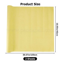 Samtbeschichtetes Buchbindepapier&nbsp;LS-DIY-WH0033-32D