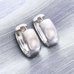 Orecchini a cerchio in ottone&nbsp;EJEW-Q015-21A-P
