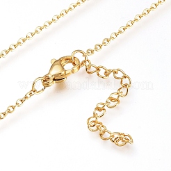 Ostern Thema Messing Micro Pave Halsketten mit klaren Zirkonia-Anhängern&nbsp;NJEW-L146-20G