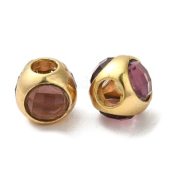 Messing Zirkonia European Beads&nbsp;KK-K275-08G