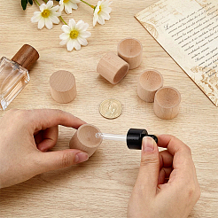 Diffuseur d'aromathérapie en bois à colonne&nbsp;DJEW-WH0028-051