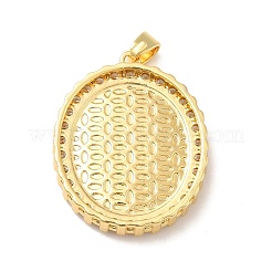 Ottone micro spianare pendenti zirconi&nbsp;ZIRC-E006-03G