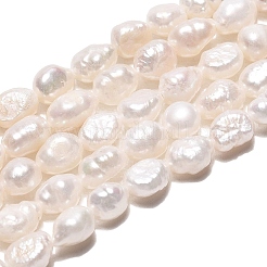 Perles de perles de keshi baroques naturelles&nbsp;PEAR-N031-01C