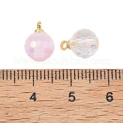 Colgantes de cristal electroplate&nbsp;PALLOY-JF05532-03