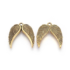 Pendente in lega stile tibetano&nbsp;TIBEP-15388-AG-RS