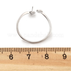 Verstellbare Ringfassungen aus Messing mit Blatt- und Blumenmotiv&nbsp;KK-G527-01C-P