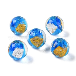 Oro fatti a mano e argento perle MURANO&nbsp;GLAA-G107-07B-02