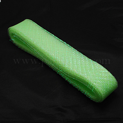 Сетка ленту, пластиковый сетчатый шнур, светло-зеленый, 20 мм, 25 ярдов / пачка
