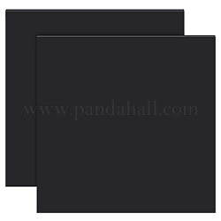 Silicone Mats, Antiskid Placemat, Square, Black, 200x200x2mm