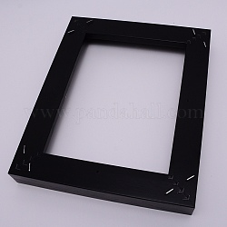 Fer décorer le cadre photo, rectangle, noir, 37.6x29.9 cm, Trou: 3mm