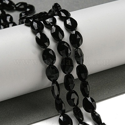 Natürlichen Obsidian Perlen Stränge&nbsp;G-P544-D08-01-1