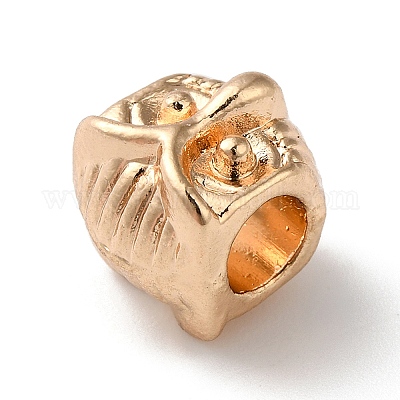 Metall Großlochperlen&nbsp;MPDL-R050-09G-1